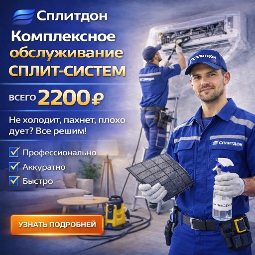 Чистка и обслуживание кондиционера